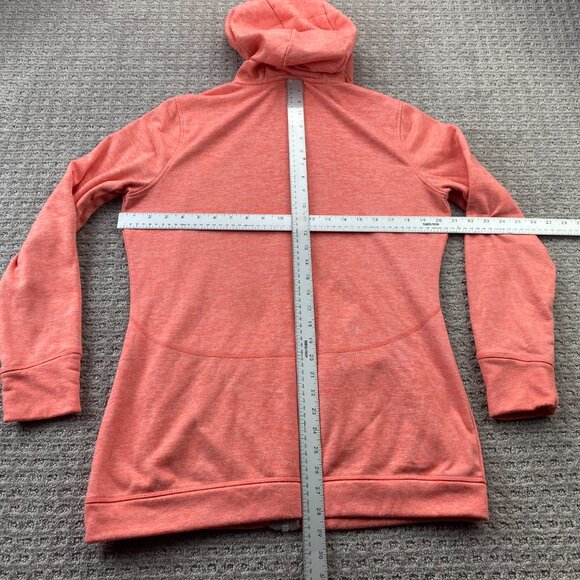 O'Neill Scuba Hoodie Sweater Women Extra Large XL Orange Full Zip Activewear - Picture 10 of 12